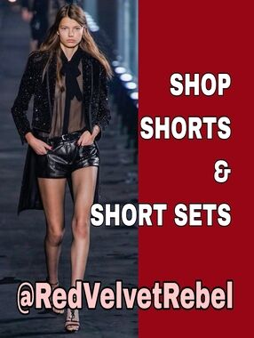 Shop Shorts & Shirt Sets @RedVelvetRebel